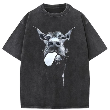 Gothic Hound Vintage Oversized Tee™